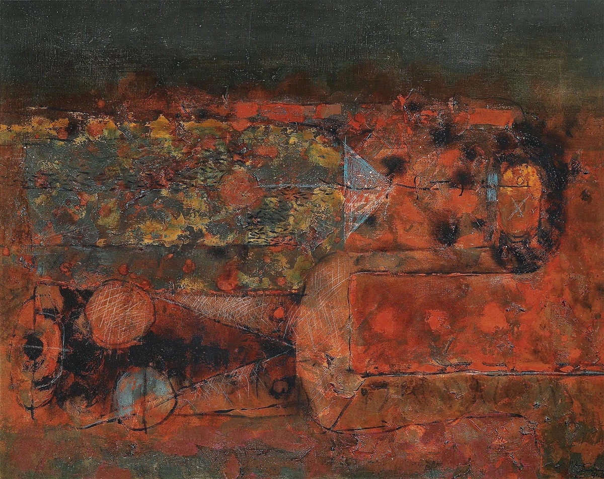 Zhou Changjiang | Complementation Series No. 124 (1991) | MutualArt