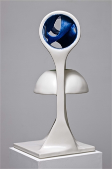 Kitty with Blue and Green Rings - Won Ju Lim