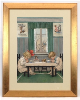 original Cream Of Wheat illustration - Harry F. Wireman