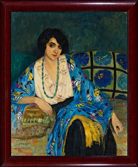 Una joven - J. Velasco