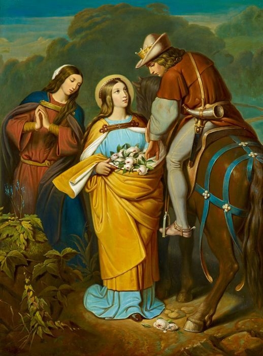 Moritz von Schwind The Miracle of the Roses of Saint Elisabeth