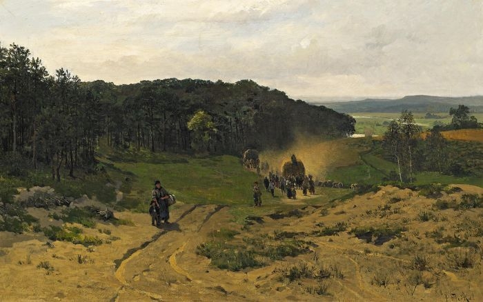 Returning from Working the Fields by Paul Franz Flickel