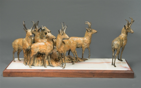 Antelope at Ingomar by Sherry Sander, 1989