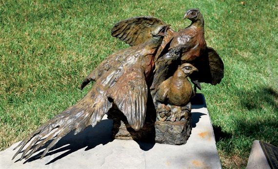 Spring Squabble by Sherry Sander, 2007