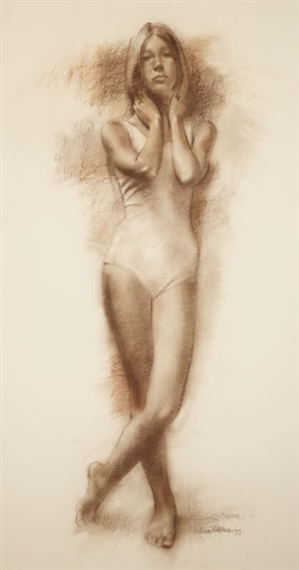 Dance Student by William Whitaker, 1979