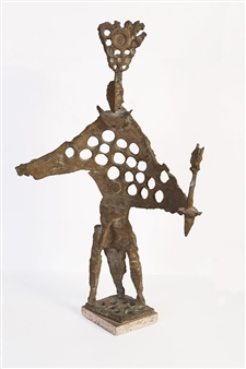 Uomo con fiaccola - Mirko Basaldella