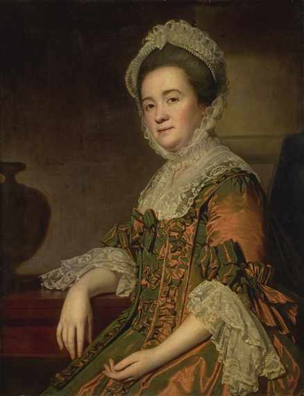 PORTRAIT OF MRS. DAWES by George Romney
