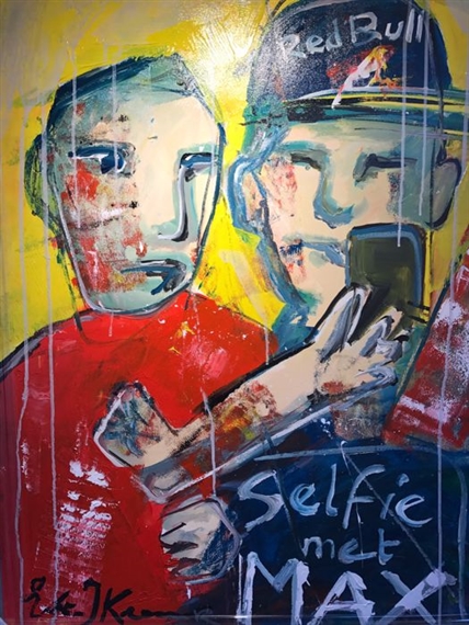 Selfie met Max Verstappen