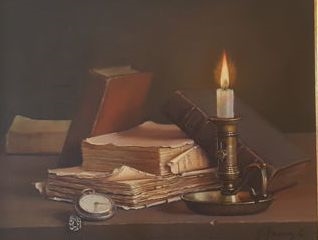 Livre et bougie - Catherine Salmeron