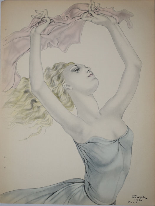 La Danse by Leonard Tsuguharu Foujita, 1950