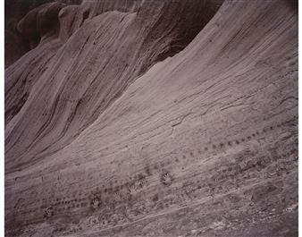 3 Works: Dots and Hands (Bluff, Utah), The Spanish Entering Canyon de Chelly (Arizona), and Spanish Rider (Arizona) - Linda Connor