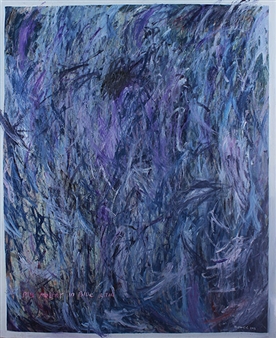 My Mother in Blue Rain - Khadir Supartini