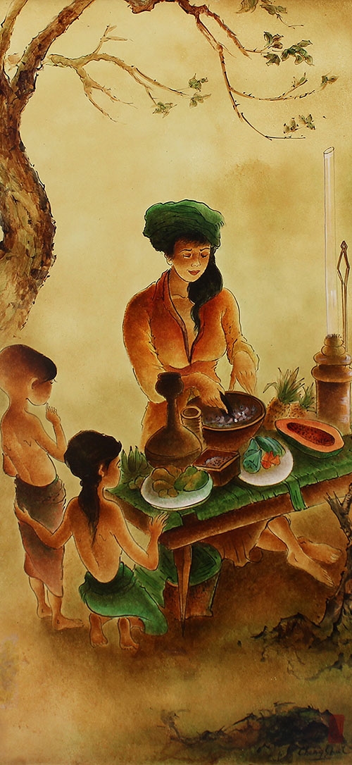 Penjual Nasi by Ong Cheng Shui