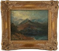 Mountain Landscape by Joseph W. Gies