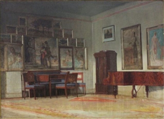 Danish Interior Scene - Hildebrandt Bredgade