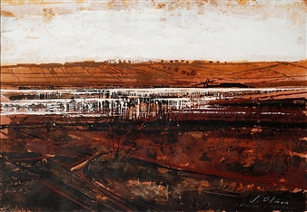 Landscape with a pond - Jan Otava