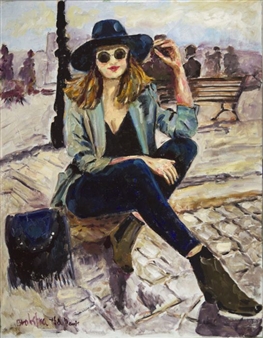 Meisje aan de Seine - Anke Brokstra