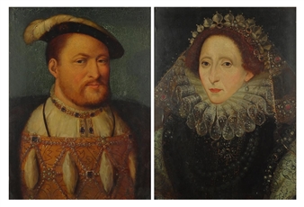2 Works: King Henry VIII and Queen Elizabeth - Albert H. Holden