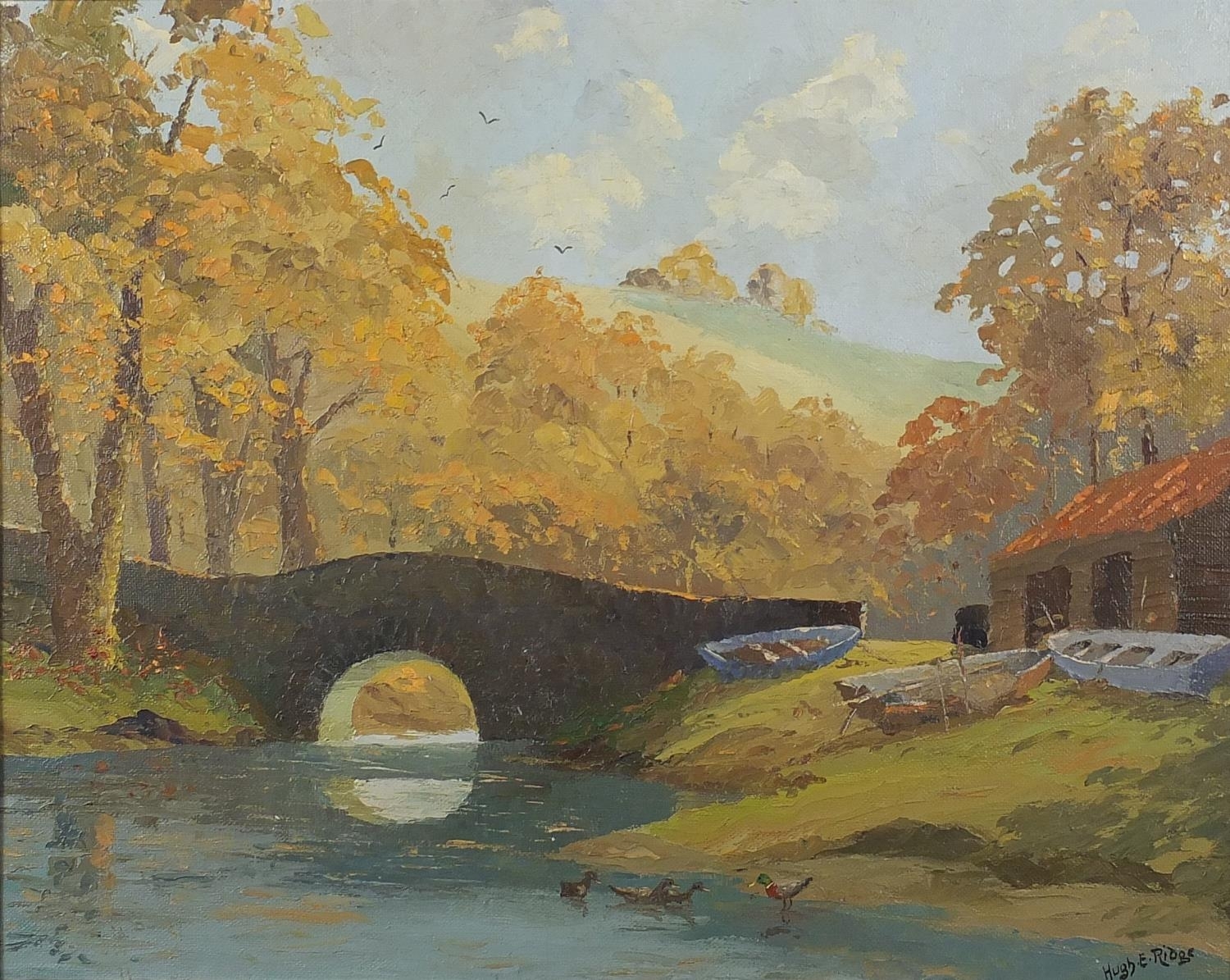 Hugh Edward Ridge | The Head of the Creek | MutualArt