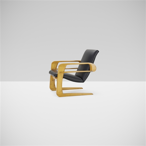 Airline armchair by Kem Weber, circa 1935