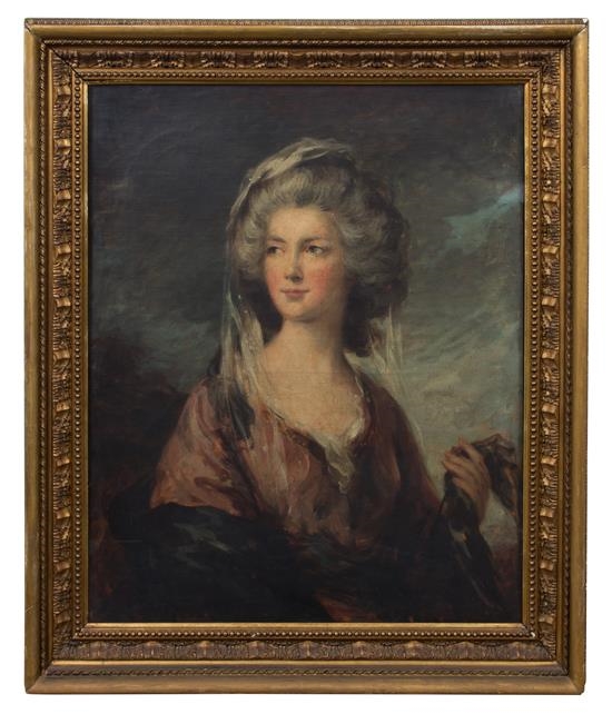 Gainsborough Dupont | Portrait of Mrs. Stoner | MutualArt