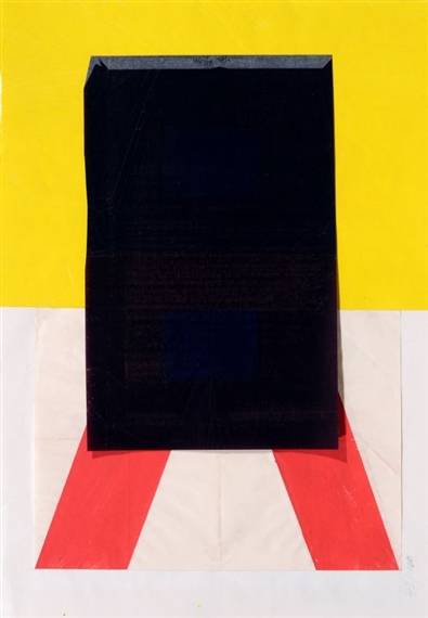 Schultafel, gelb, mit roten Beinen