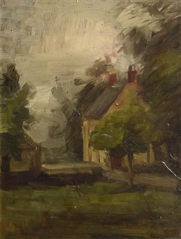 Landscape with Cottage - William Duthie