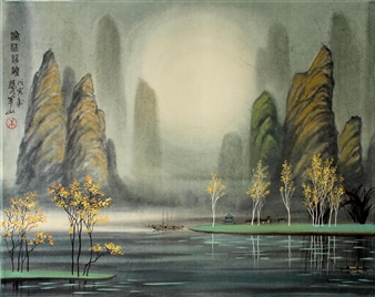 Chinese Painting - Zhu Junshan