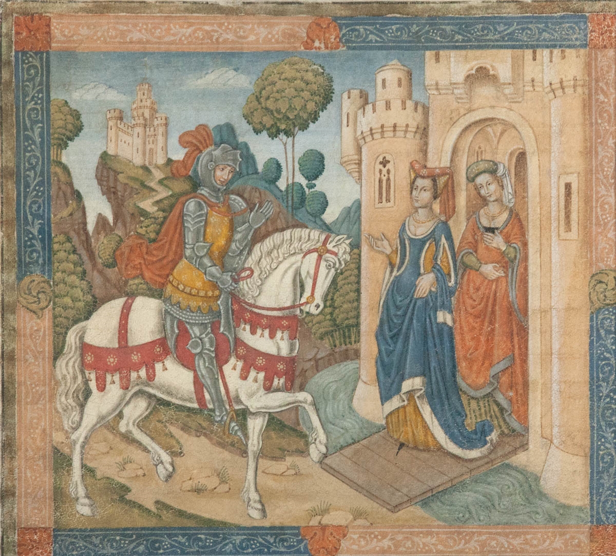 The Spanish Forger | Knight at the Entrance of a Castle | MutualArt