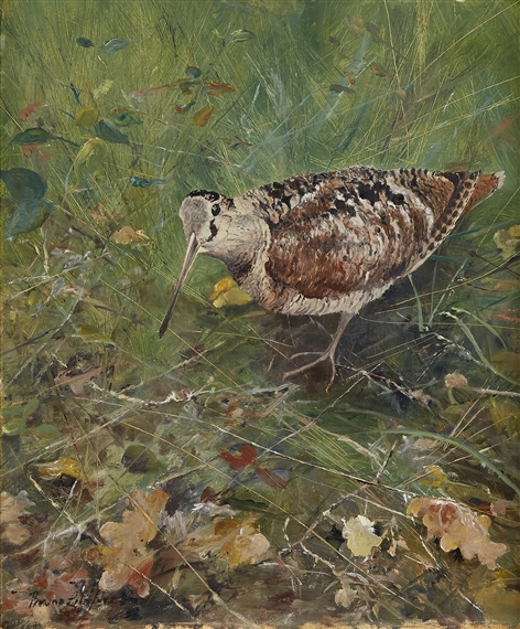 Morkulla by Bruno Liljefors