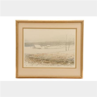 Countryside in Winter - Xavier Ironside