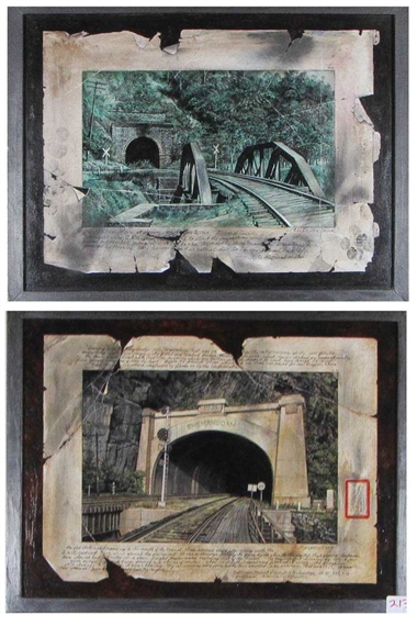 2 works: Easter Creek; Harpersburg by Michael Flanagan