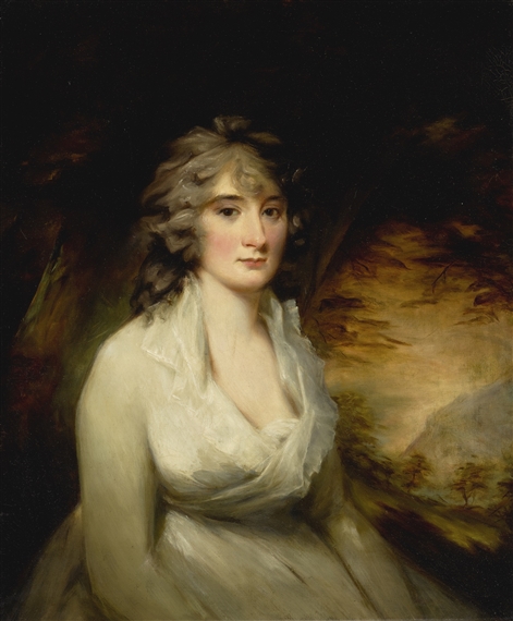 PORTRAIT OF ANNE NEALE TUCKER, MRS. LAUZUN, HALF LENGTH by Henry Raeburn