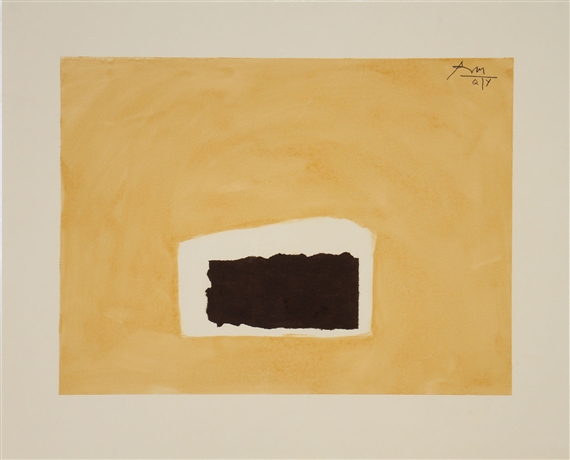 Abyss (Terenzio 197) by Robert Motherwell, 1978