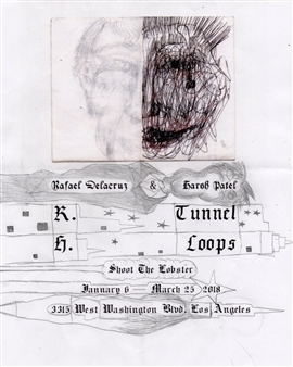 Rafael Delacruz and Harsh Patel: R. Tunnel H. Loops - Shoot the Lobster, Los Angeles