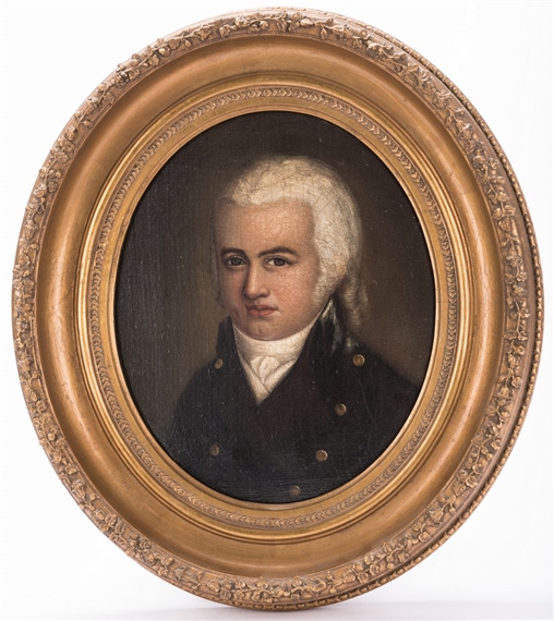 Portrait of a Revolutionary War Officer by South American School, 18th Century