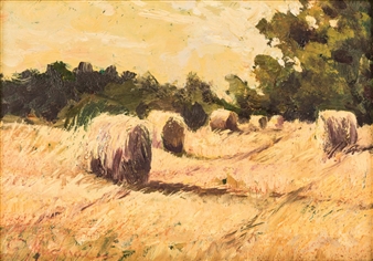 Dopo lo Mietitura - After the Harvest - Giulio Muguai