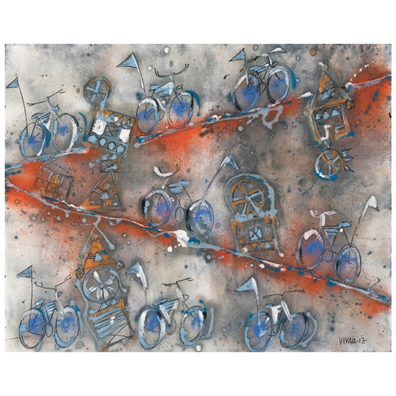 Carrera en Italia by Carlos Vivar, 2017