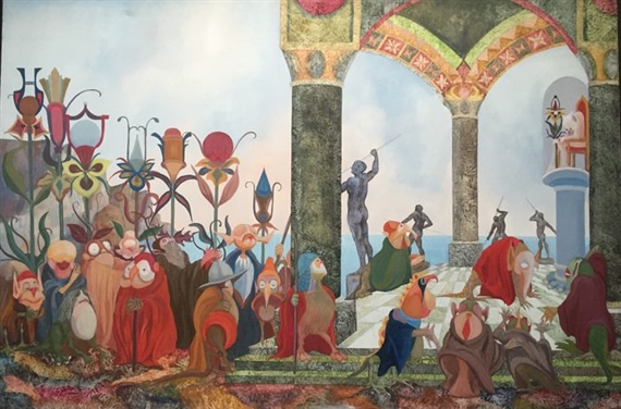 "Gli Arcani Maggiori" by Luciano Gibboni, 1990-1999