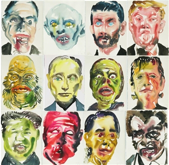 Tawan Wattuya: Rogues Gallery: Monsters, Villains & Hellbent Politicians - The Lodge Gallery