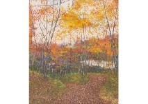 Musashino in autumn - Iwao Kitamura