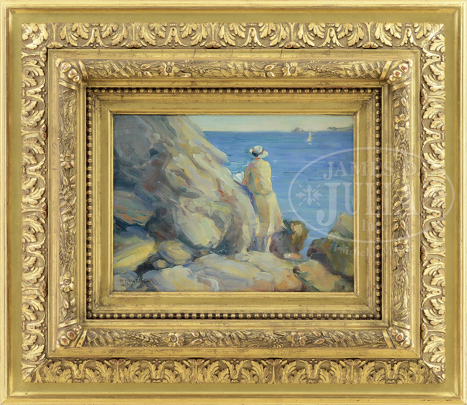 Robert L. Palliser | A SKETCHING PARTY | MutualArt