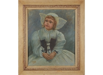 Portrait of a German Girl - Elise Wehrmann Moore