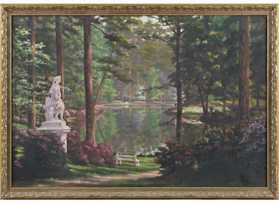 Zemurray Gardens by Richard Christopher Davis, 1995