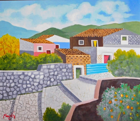 Paesaggio montano by Renzo Meschis, 2016