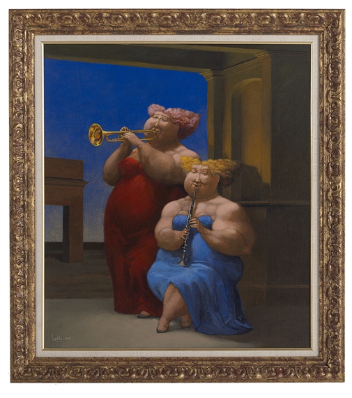 The Colorful Duet by Carlos Jose Ledda