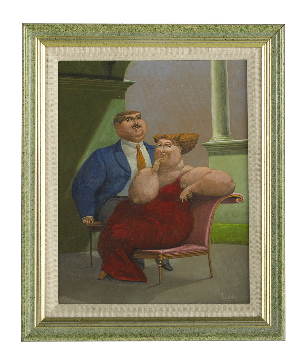 Artwork by Carlos Jose Ledda, Adagio II, Made of oil on canvas