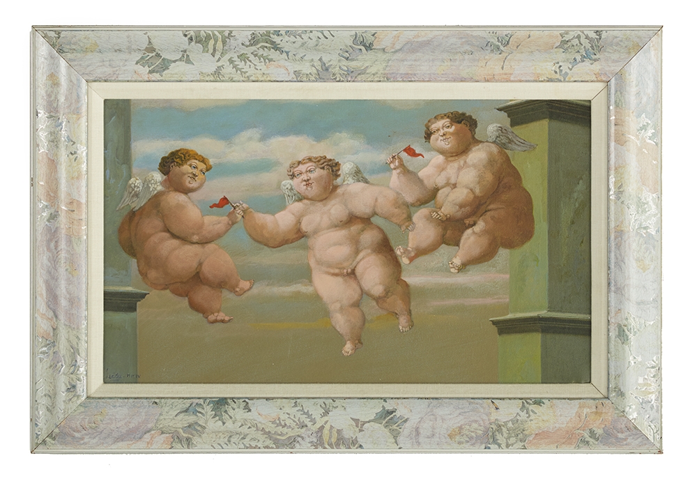 Artwork by Carlos Jose Ledda, La Posta, Made of oil on canvas