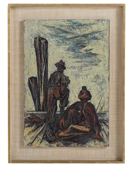 Farmers at Rest - Si Lewen