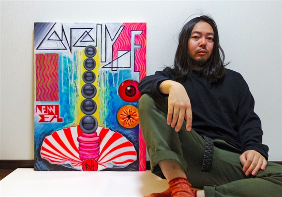 Meet the Artist Who Transformed His Bedroom into a Studio 